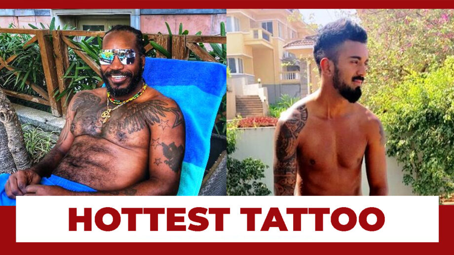 Chris Gayle Or KL Rahul: Who Has The Hottest Tattoo? 5