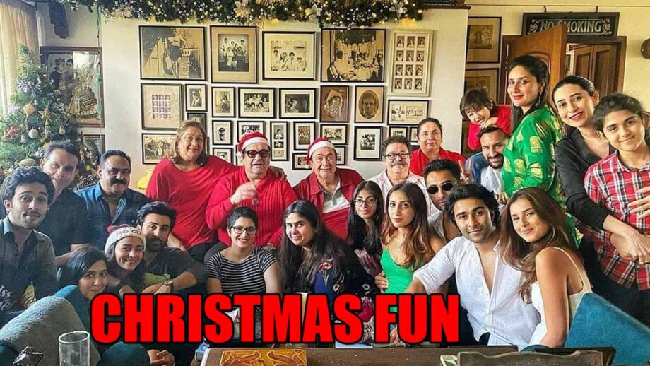 Christmas Fun: Private inside pictures of Alia Bhatt, Ranbir Kapoor, Kareena Kapoor Khan, Tara Sutaria's Christmas celebration 6