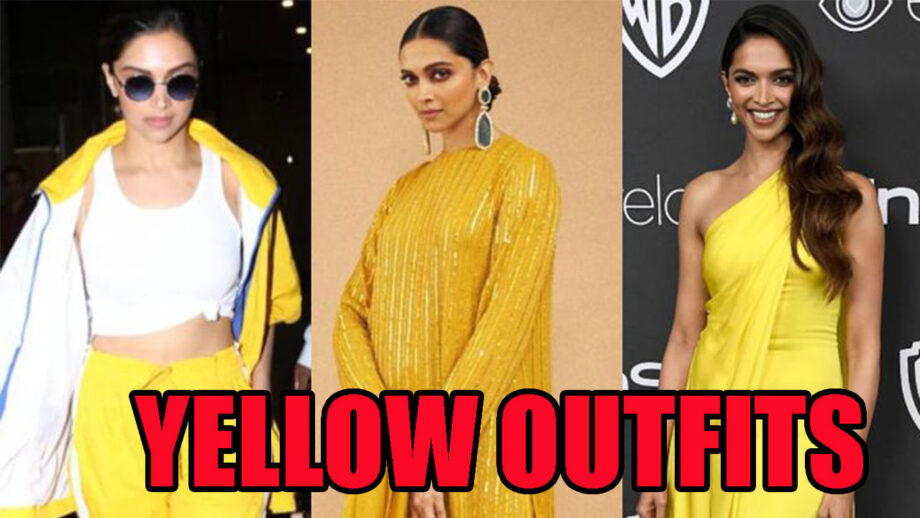 Deepika Padukone Steals The Limelight In Yellow