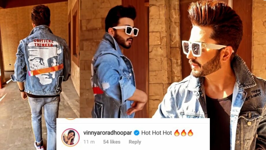 Hot Video: Dheeraj Dhoopar flaunts his swag like a rockstar, wifey Vinny Arora feels the heat