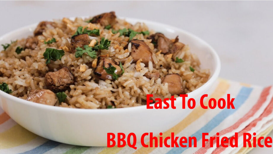 Enjoy Delicious BBQ Chicken Fried Rice