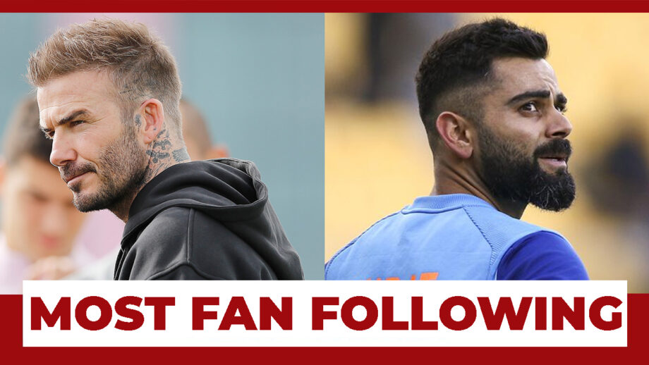 Footballer David Beckham Or Cricketer Virat Kohli: Who Has The Most Fan Following?