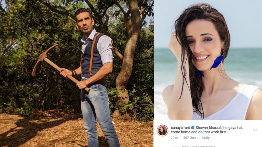 Funny ROFL moment: Mohit Sehgal shares funny photo, wifey Sanaya Irani's troll comment will make you go LOL