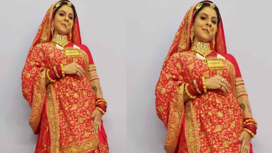 Getting into an authentic Rajasthani attire look made me feel like a bride: Tannaz Irani on Apna Time Bhi Aayega