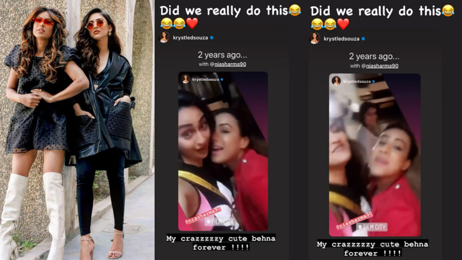 Girls Go Crazy: Nia Sharma & Krystle Dsouza have fun together, fans love it