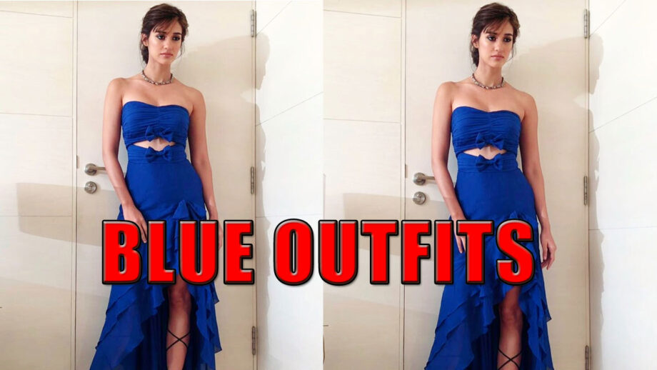 Have A Look At Disha Patani's Some Of The Hottest Looks In Blue: See Pics