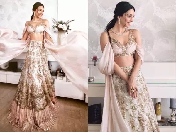Have A Look At Some Of Kiara Advani's Hottest Lehenga Collections That Will Make You Want Them For Your Wardrobe 3