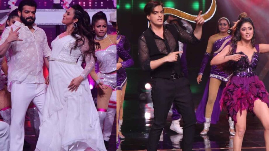 Hot Jodi: Divyanka Tripathi-Karan Patel and Mohsin Khan-Shivangi Joshi's sizzling chemistry on stage to wow fans 5