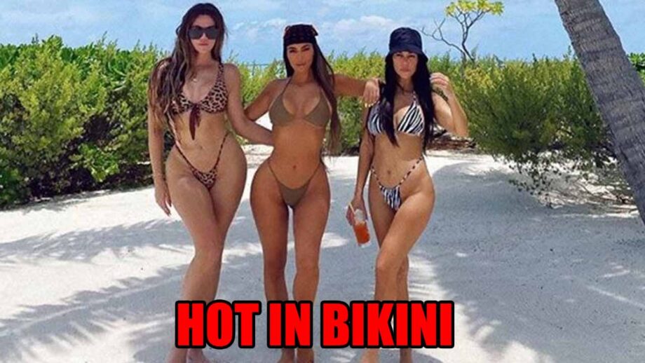 HOT PHOTO ALERT: When Kim Kardashian, Khloe Kardashian and Kourtney Kardashian Posed For A Bikini Group Photo TOGETHER