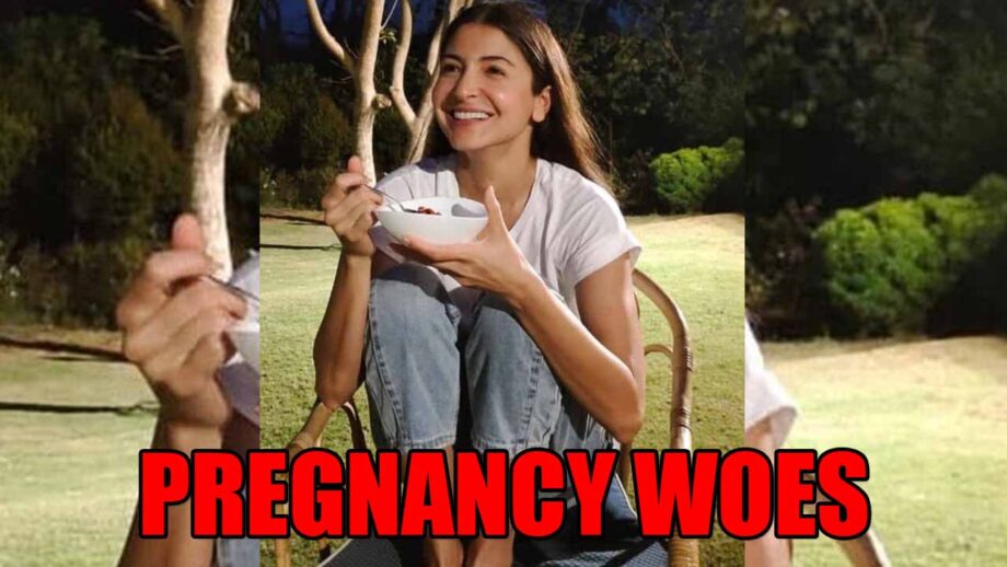 I can't sit like this but I can EAT: Anushka Sharma shares pregnancy woes