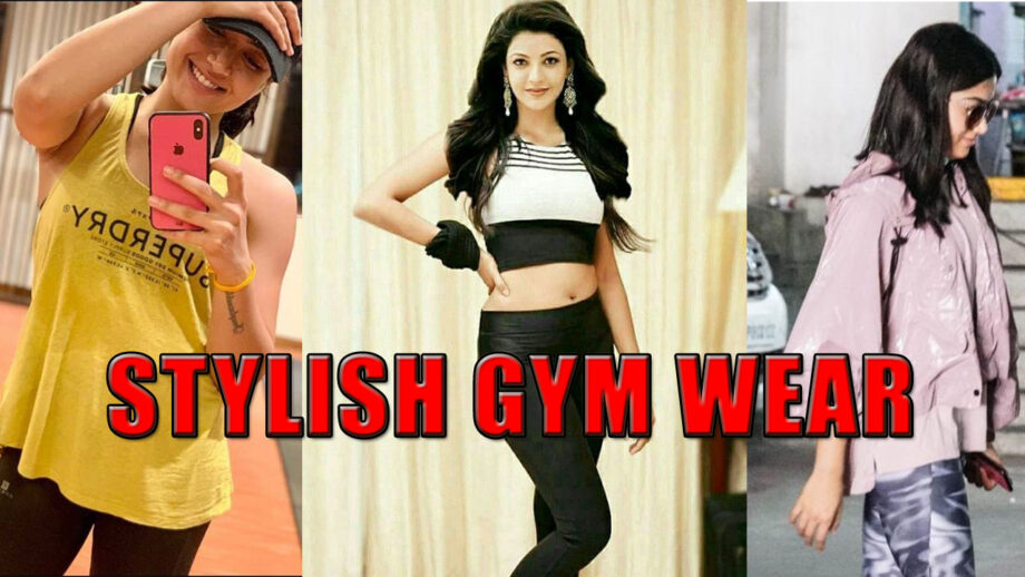 [IN PICS] Rashmika Mandanna And Kajal Aggarwal Look Sensuous In Gym Wear 2