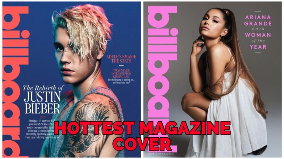 Justin Bieber Or Ariana Grande: Which Hollywood Singer Has The Hottest Magazine Front Cover Looks?