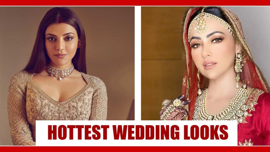 Kajal Aggarwal Or Sana Khan: Who Looked The Hottest On Their Wedding Day?
