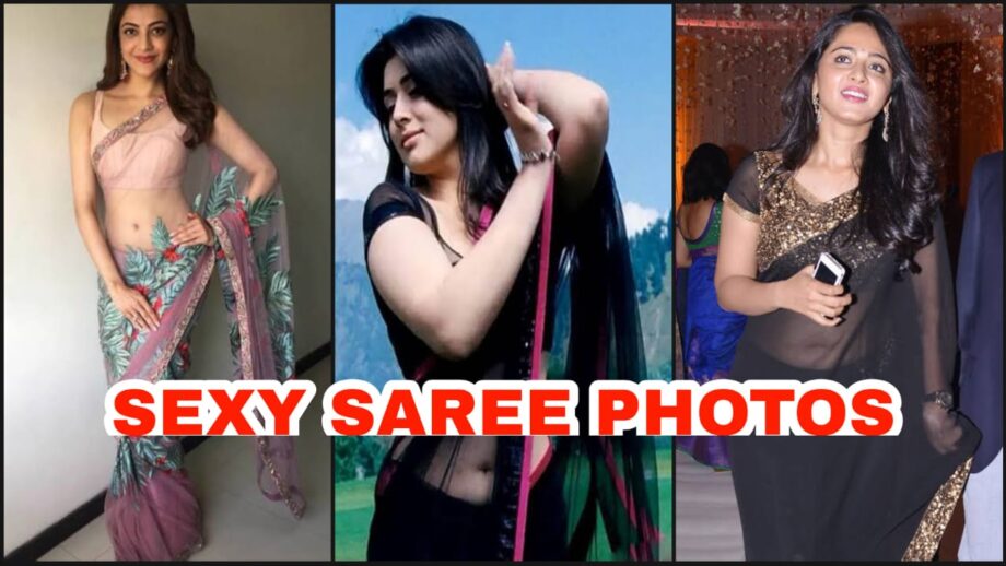Kajal Aggarwal Vs Anushka Shetty Vs Hansika Motwani: HOTTEST South actress in designer transparent saree look? Vote Now