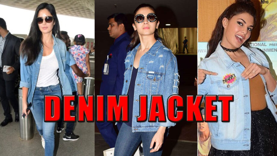 Katrina Kaif, Alia Bhatt, Jacqueline Fernandez: Which Diva Rocked In Denim Jacket? 8