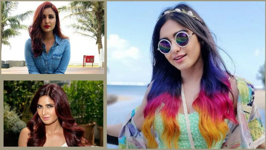 Katrina Kaif's Red Hair To Adah Sharma's Multi-Colour Hair: Times When Indian Stars Nailed With Different Color Hairs 1