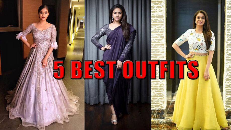 Keerthy Suresh's Top 5 Best Outfits To Include In Your Wedding Wardrobe 5
