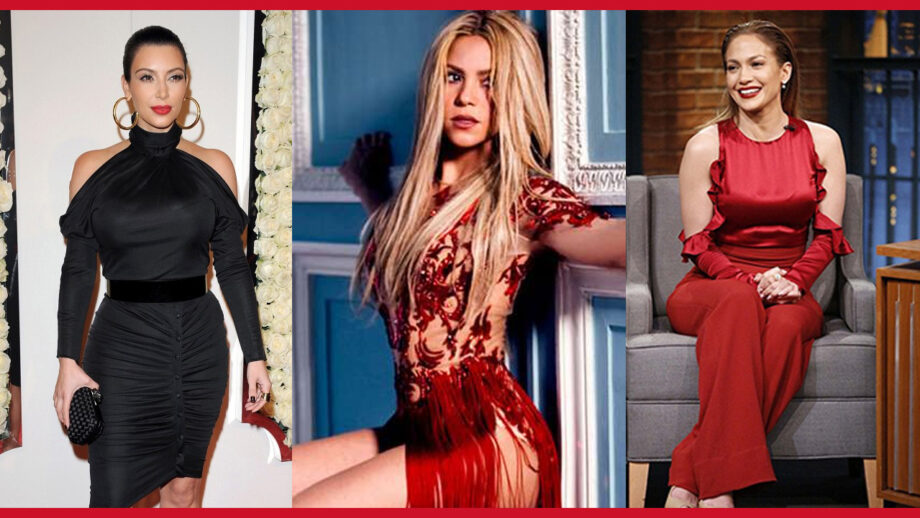 Kim Kardashian, Shakira, Jennifer Lopez: The Sexiest Look In Cold Shoulder Crop Tops 7