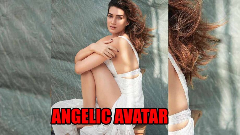 Kriti Sanon's latest angelic avatar in white will make you sweat