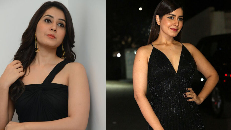 Love Wearing Black? Take Some Inspiration Tips From Rashi Khanna's Black Outfits