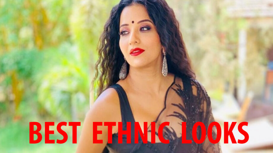 Monalisa Top 5 Hottest Ethnic Outfits That Define Her Best
