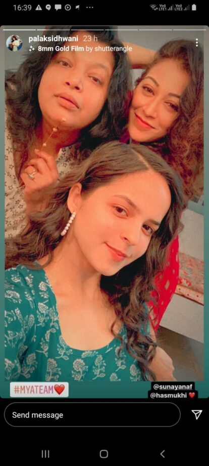 'MYATEAM' Taarak Mehta Ka Ooltah Chashmah casts parted, Palak Sindhwani shared her team with Ambika Ranjankar and Sunayana Fozdar