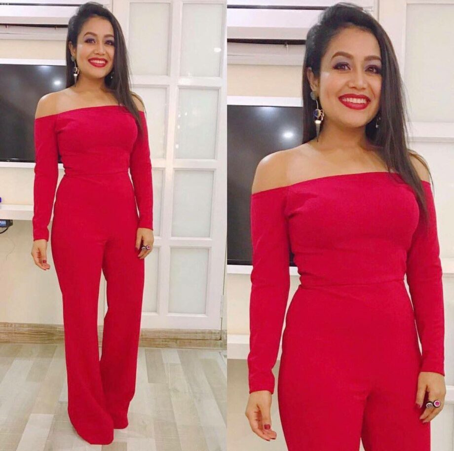 Neha Kakkar 3 Attractive Looks In Jumpsuit - 0