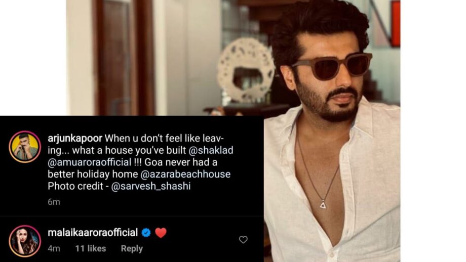 Oh So Romantic: Arjun Kapoor shares his latest Goa vacation moment, Malaika Arora is all hearts