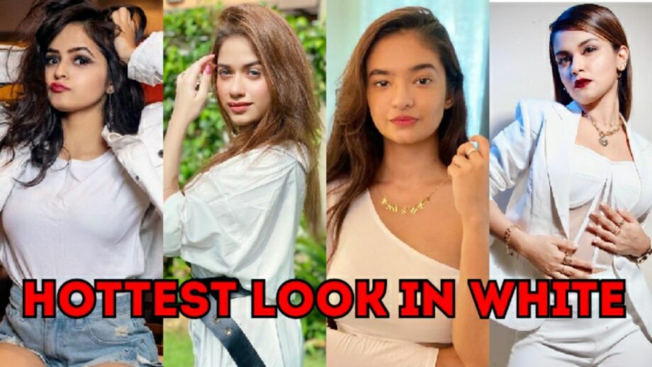 Palak Sindhwani, Jannat Zubair, Anushka Sen Or Avneet Kaur: Hottest Looks In White Outfits