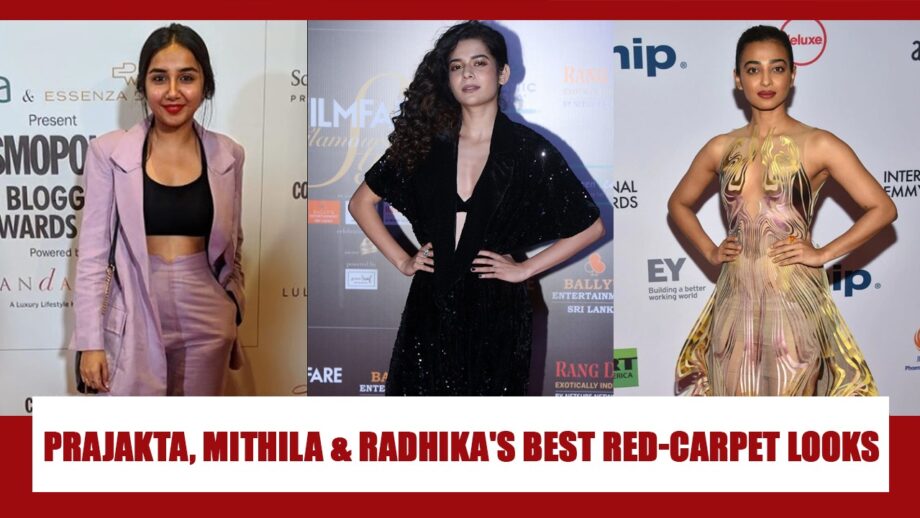 Prajakta Koli, Mithila Palkar, Radhika Apte: Best red carpet glamorous looks