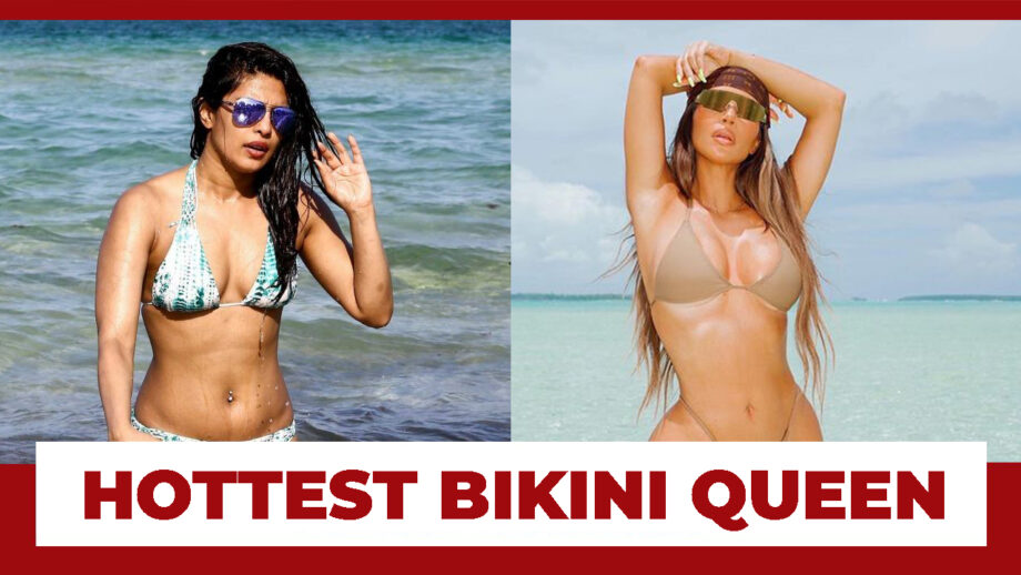 Priyanka Chopra Jonas Or Kim Kardashian: The Hottest Bikini Queen