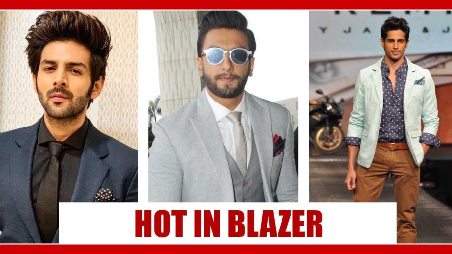 Ranveer Singh, Kartik Aryan To Sidharth Malhotra: Bollywood Actors Who Look Super Hot in Blazers 3