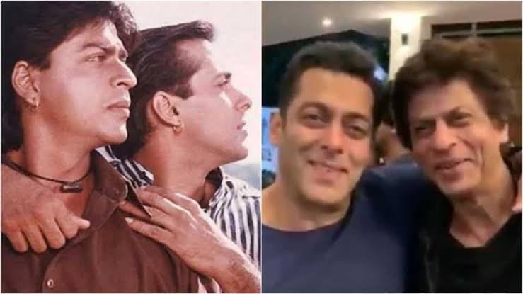 RARE VIDEO: When Shah Rukh Khan and Salman Khan RECREATED the special Karan-Arjun moment for fans