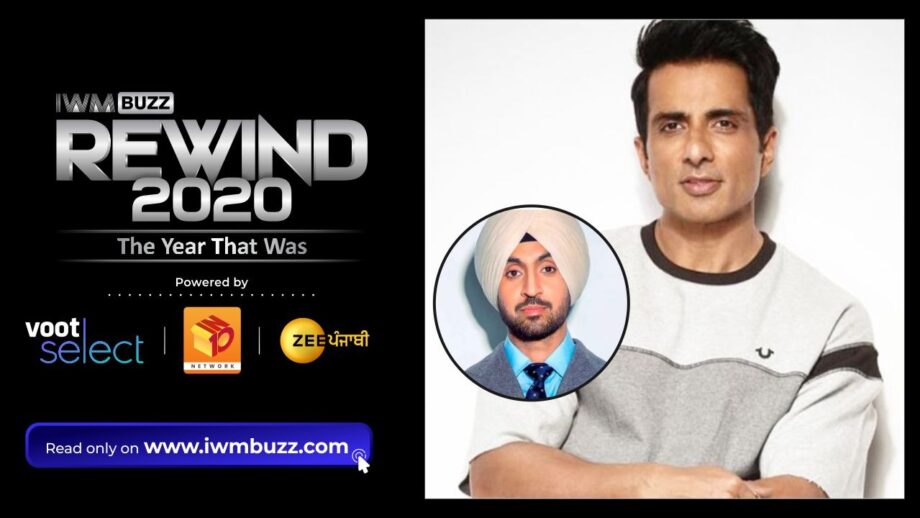 Rewind2020: Man Of The Year is Sonu Sood (runnerup Diljit Dosanjh)
