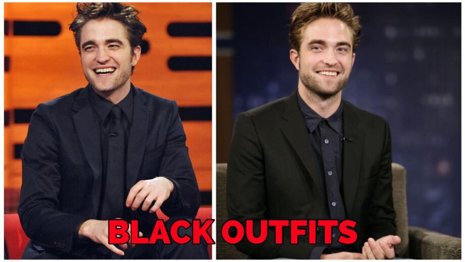 Robert Pattinson Top 5 Most Tempting Looks In BLACK Outfits