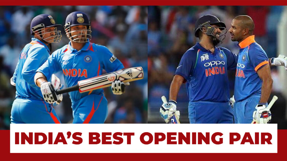Sachin Tendulkar And Sehwag Or Rohit Sharma And Shikhar Dhawan: Which Is India's Best Opening Pair?