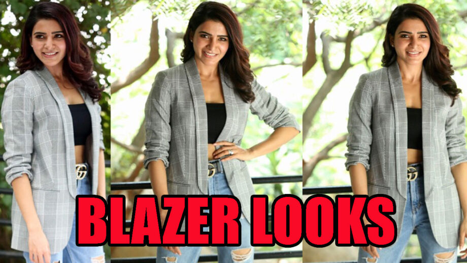 Samantha Akkineni: Take Cues From The Actress On How To Style Your Blazers In Different Ways 5