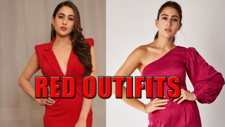 Sara Ali Khan's Latest Ravishing Red Hot Looks Are All Set To Stun You