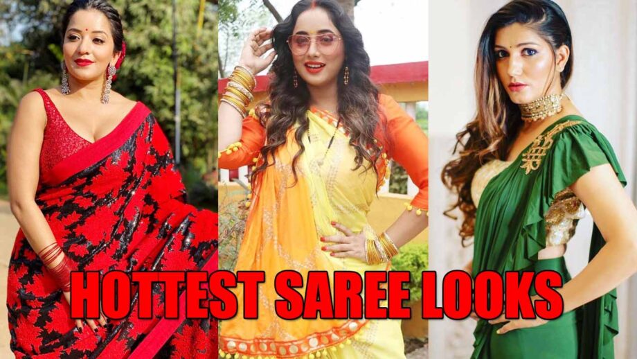 Monalisa, Rani Chatterjee, Sapna Chaudhary: Hottest saree looks 6