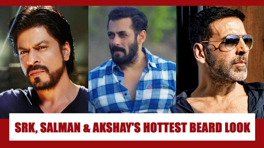 Shah Rukh Khan, Salman Khan, Akshay Kumar: Hot looks in beard 3