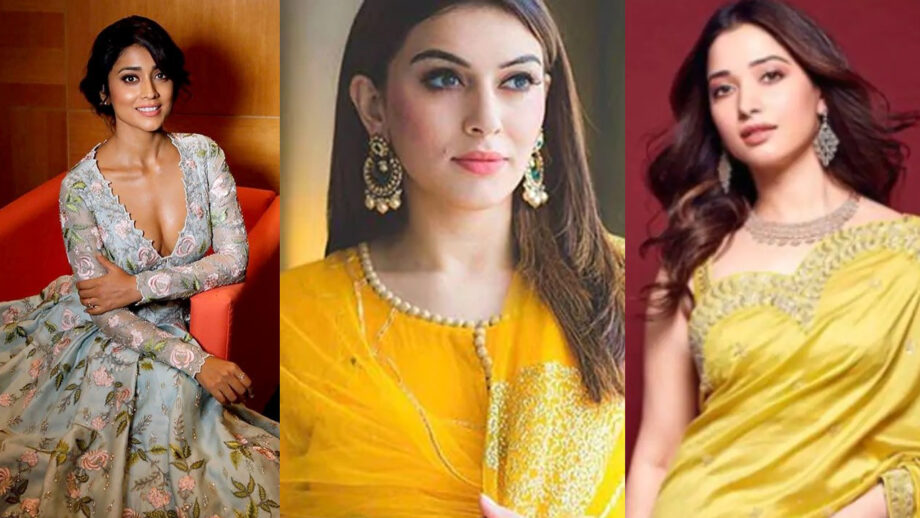 Shine Like A Star: This Wedding Season Looks From Shriya Saran, Hansika Motwani And Tamannaah Bhatia