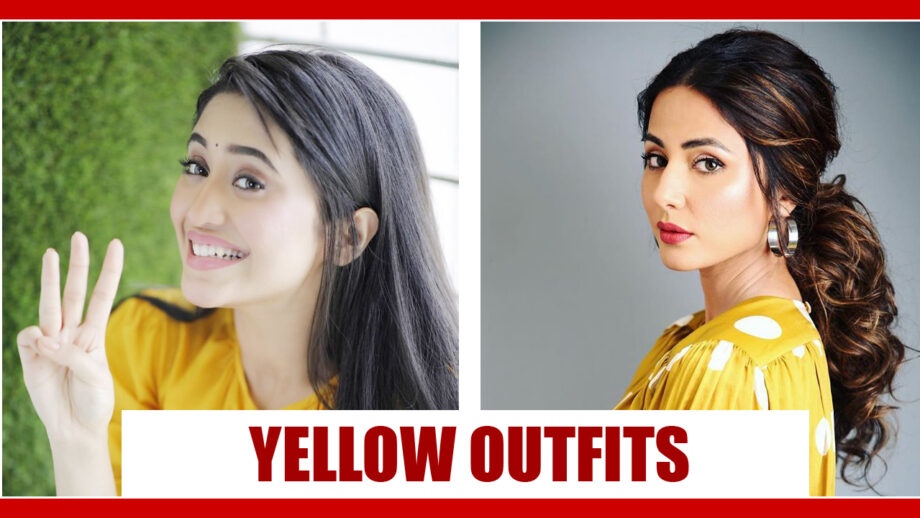 Shivangi Joshi Or Shraddha Arya: Which Diva Has The Sexiest Looks In Yellow? 2
