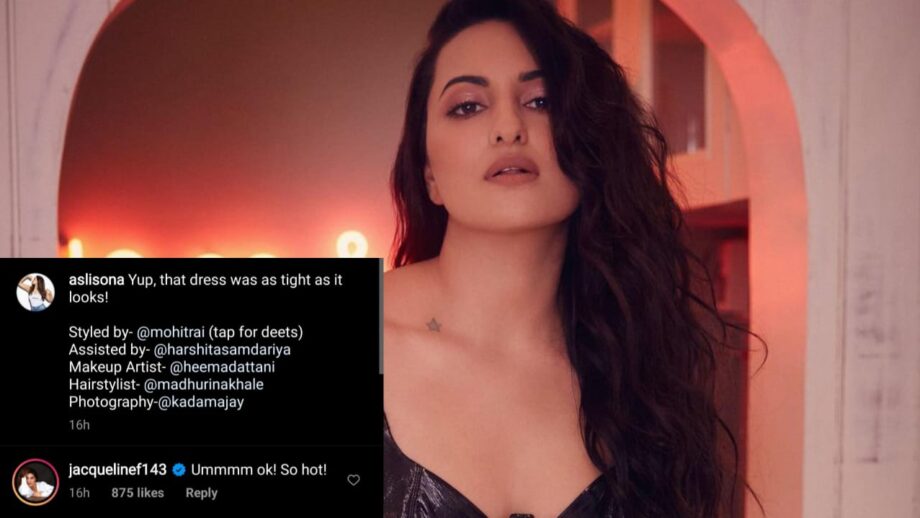 Sonakshi Sinha burns internet with her latest shimmery bodycon outfit, Jacqueline Fernandez calls her 'hot'