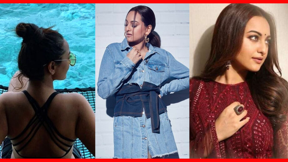 Sonakshi Sinha In Bikinis Denims To Traditional Ethnic Wear The Diva Has The Hottest Figure In