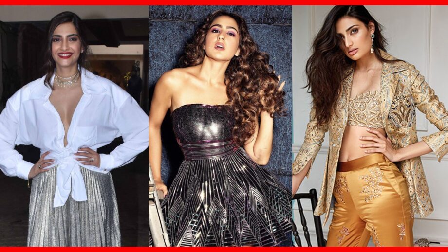 Sonam Kapoor, Sara Ali Khan, and Athiya Shetty: Have A Look At Some Outfits That Are Perfect For New Year House Party