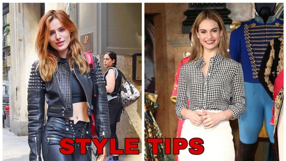 Style Tips All Women Can Borrow From Lily James And Bella Thorne
