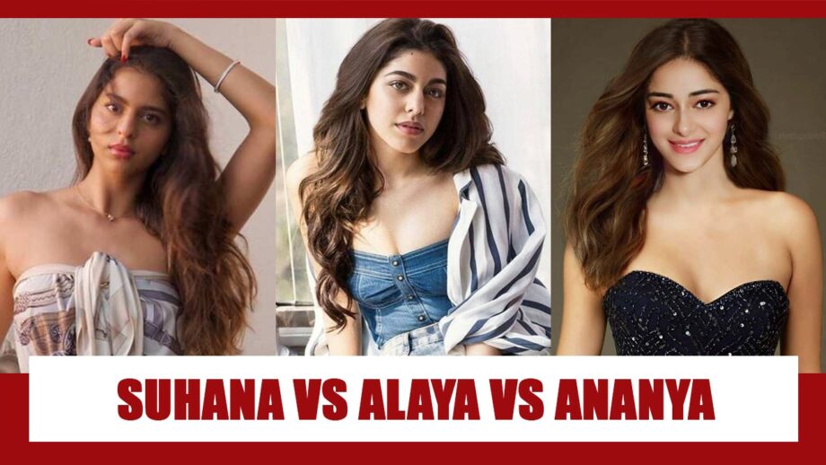 Suhana Khan Vs Alaya F Vs Ananya Panday: Who is the biggest social media icon? Vote Now