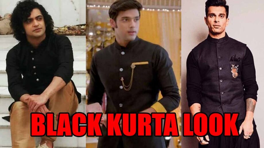 Sumedh Mudgalkar, Parth Samthaan, Karan Singh Grover: Who Styled The Black Kurta Look Best?