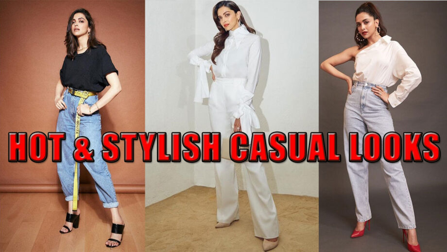Take A Look At The Hot & Stylish Casual Looks Of Deepika Padukone