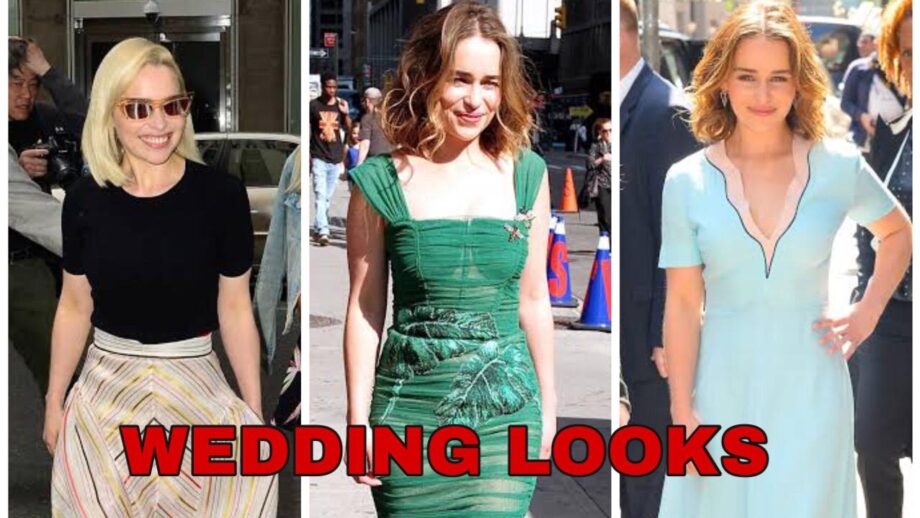 Take Cues From Emilia Clarke For Exceptional Looks & Dressing Styles To Be A Wedding Guest